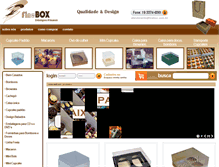 Tablet Screenshot of finebox.com.br
